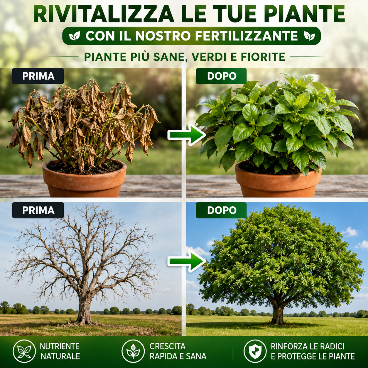 Plant Regrow piante rigenerate