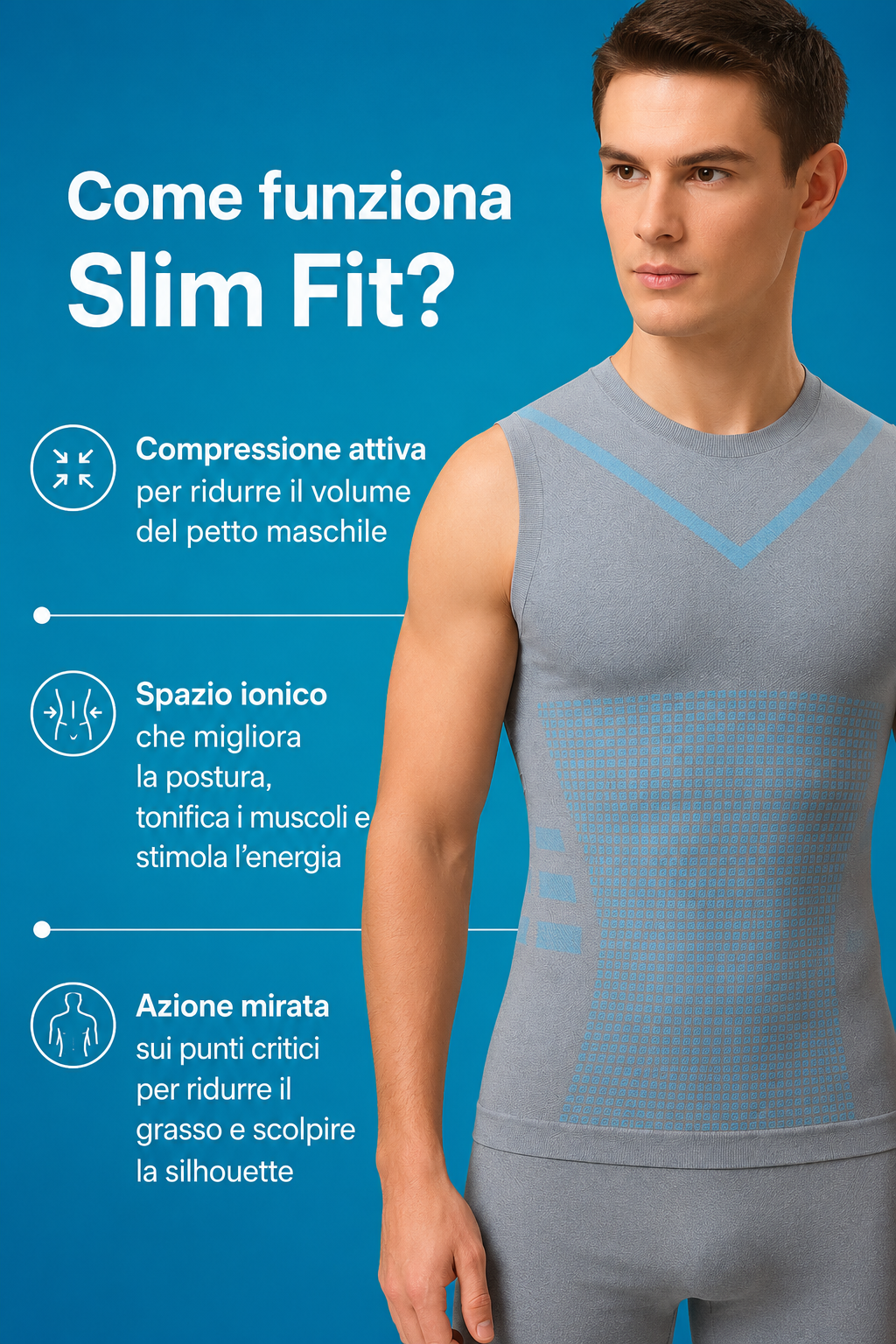 Tessuto elasticizzato e contenitivo SlimFit