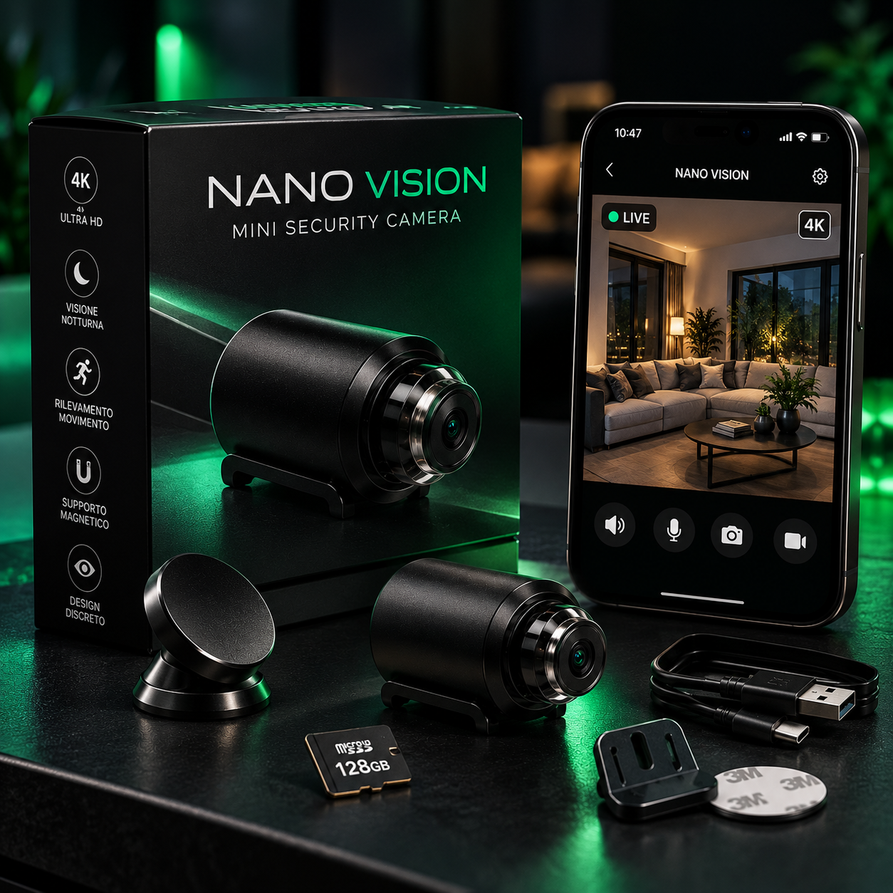 Mini Camera 4K