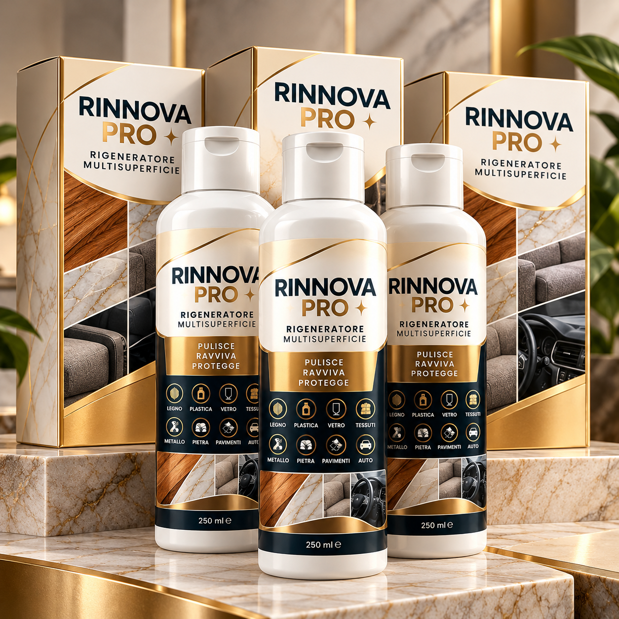 Confezioni del prodotto in offerta